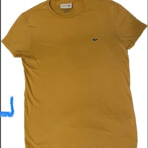 Lacoste men’s Pima tee size small